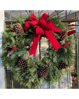 Evergreen Wreaths - 24in