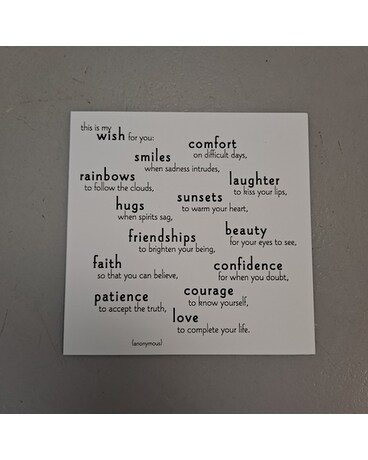 This Is My Wish For You Card Gifts