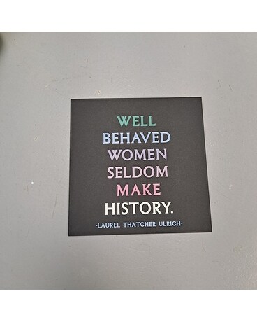 Well Behaved Women Card Gifts