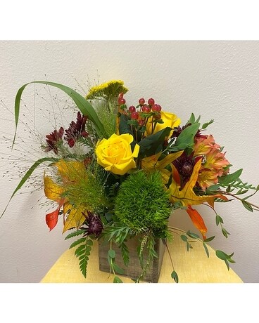 Natural Harvest Flower Arrangement
