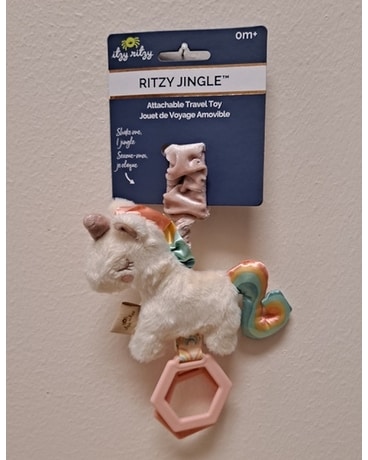 Ritzy Jingle Unicorn Attachable Travel Toy Gifts