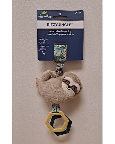 Ritzy Jingle Sloth Attachable Travel Toy Gifts