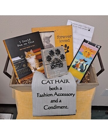 Purrfect Cat Lover Basket Gifts