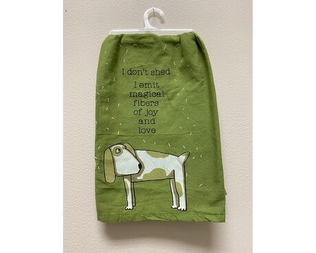 I Don't Shed Dog Hand Towel Gifts
