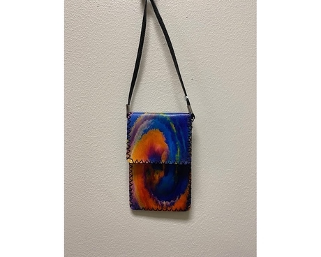 Leather Tie Dye Purse Gifts