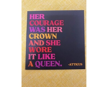 Her Courage Was Her Crown Card Gifts