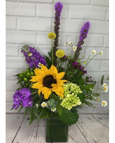 Colors of Hope Flower Arrangement