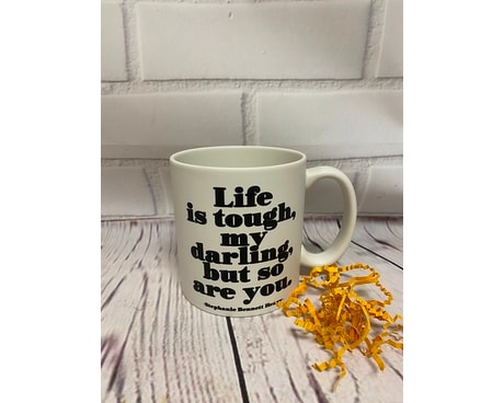 all you need is love and a cup of coffee All You Need Is Love and Coffee Mug – Heart & Willow Prints main image 1