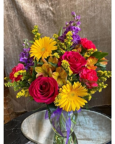 Colorful Assortment Flower Arrangement