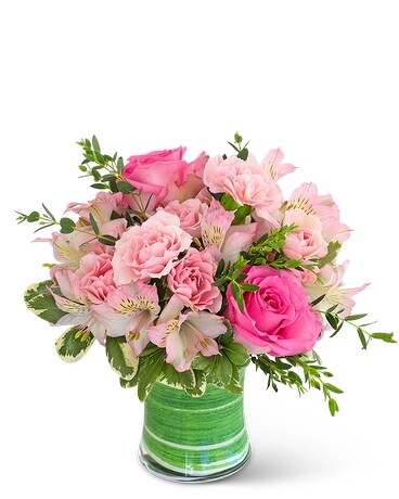 Pink Sugar Flower Arrangement