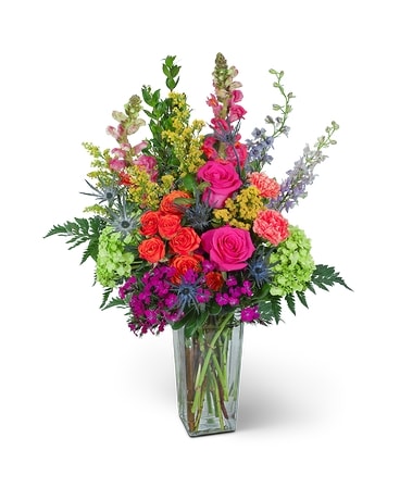 Abundant Meadow Flower Arrangement