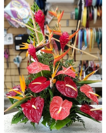 MTF1206 Tropical Arrangement Flower Arrangement