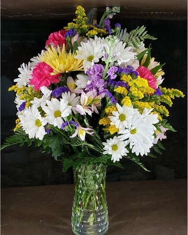 MTF2145 Mixed Spring Arrangement In Vase