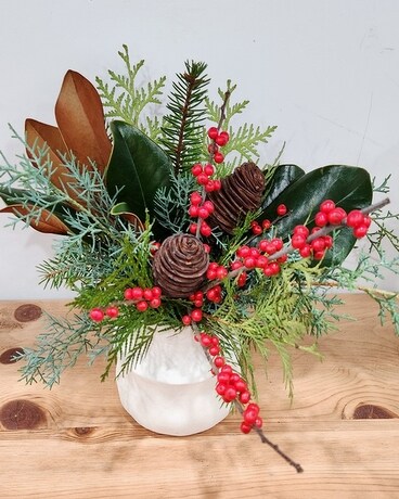 Winter Forest Flower Arrangement