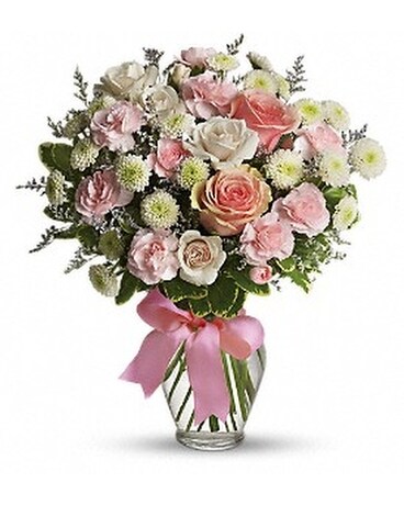 Cotton Candy Flower Arrangement