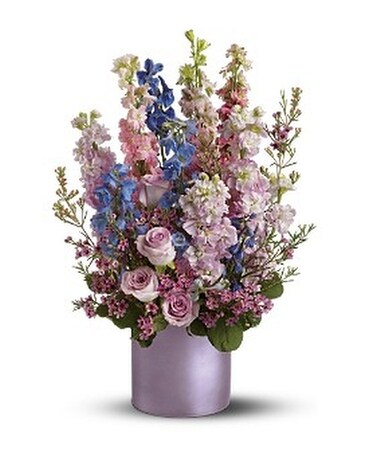 Teleflora's Lavender Lace Flower Arrangement