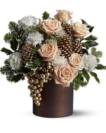 Teleflora's Golden Vineyards Flower Arrangement