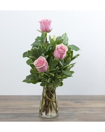 Pink Sentiments Flower Arrangement