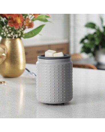 Gray Hobnail Flip Dish Warmer Gifts