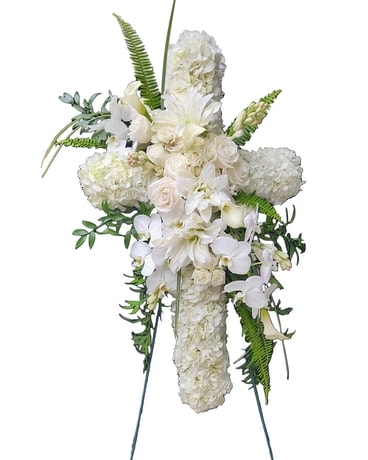 Cross of Grace Funeral Arrangement