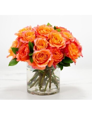 Garden Cluster of Free Spirit Roses Flower Arrangement