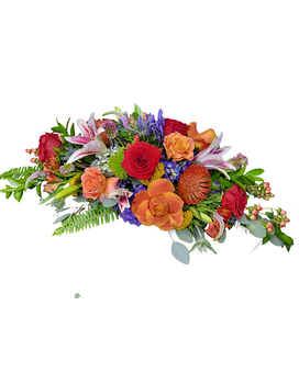 Bountiful Harvest Centerpiece Flower Arrangement