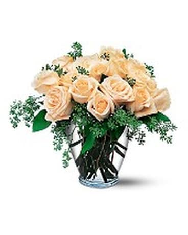 White Roses Flower Arrangement