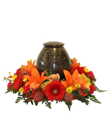 Warm Embrace Flower Arrangement