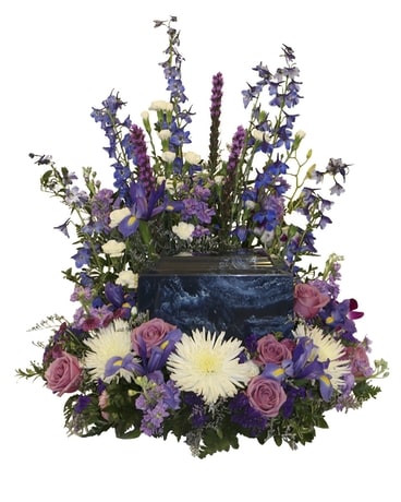 Blue Meadow Sympathy Arrangement