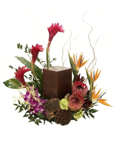 Tropical Splendor Sympathy Arrangement
