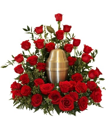 Regal Roses Sympathy Arrangement