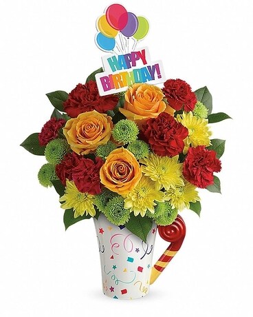 Cheers to You Flower Arrangement