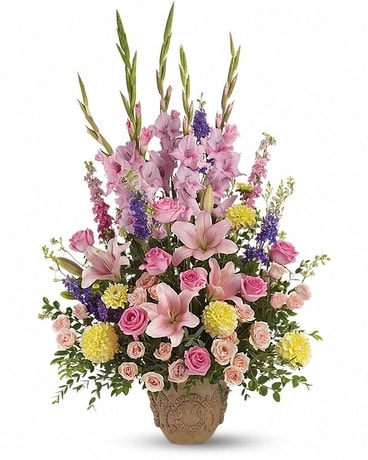 Cherish Pastel Blossoms Flower Arrangement