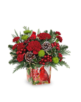 Cardinal Beauty Flower Arrangement