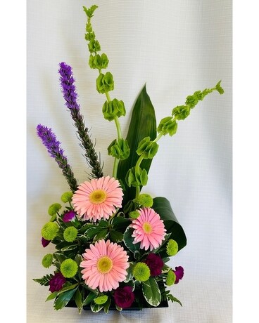 Modern Gerbera Design Sidetable