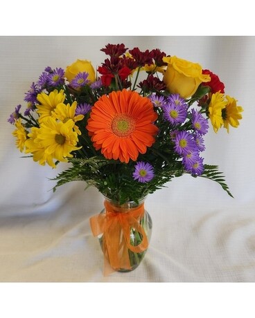 Fall In Love Arranged Flower Arrangement