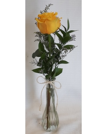 Rustic Rose Flower Arrangement