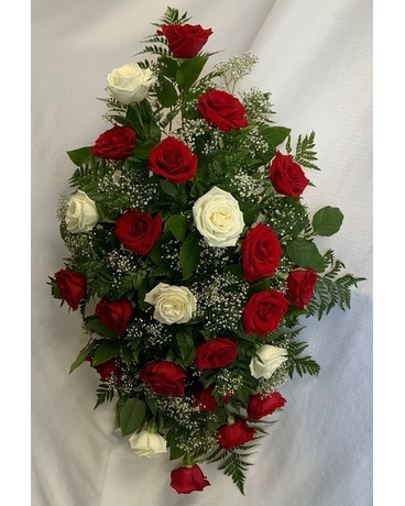 Love Eternally Collection Standing Spray Sympathy Arrangement