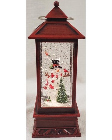 Red Snowman Lantern Gifts