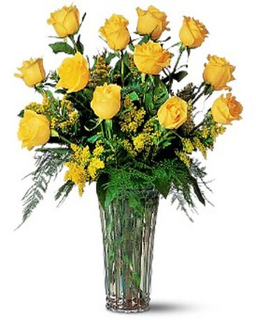 A Dozen Yellow Roses