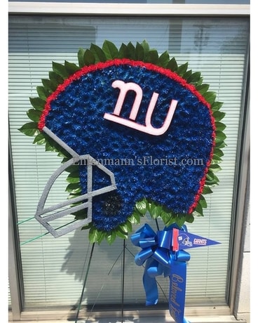 NY Giants Helmet Specialty Arrangement