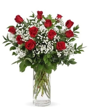 Red Roses Arranged Flower Arrangement