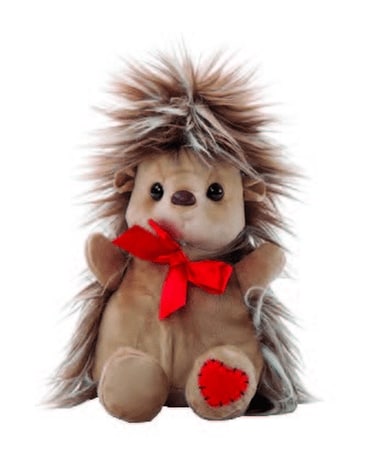 Tan Valentine Hedgehog 8in Custom product