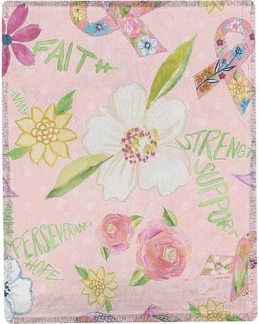Pink Courage Tapestry Flower Arrangement