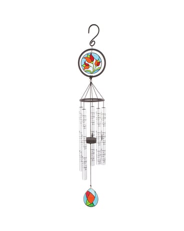 Stained Glass Windchime-Memory Custom product