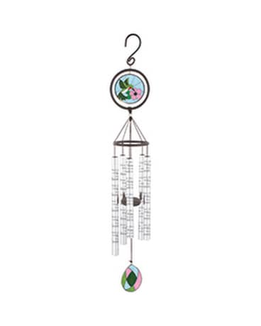 Stained Glass Windchime - In Our Hearts Custom product