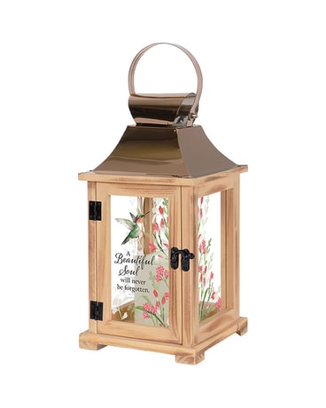 Lantern with LED Candle/Beautiful Soul Custom product