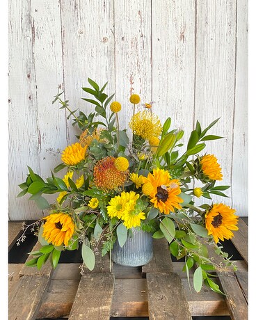 Honey Bee Flower Arrangement