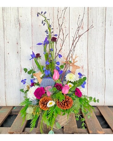 Sweater Weather Flower Arrangement