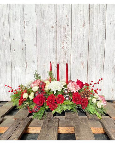 Holiday Tradition Flower Arrangement